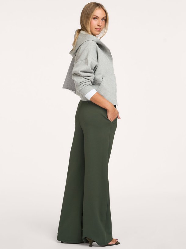 ladies knitted alix pants Katoenmix broek