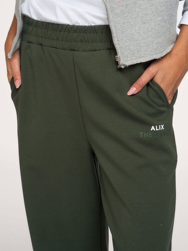 ladies knitted alix pants Katoenmix broek