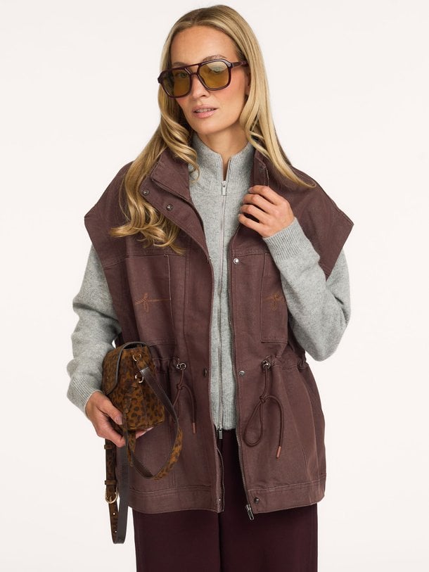 TAKAI Takai, katoenmix gilet