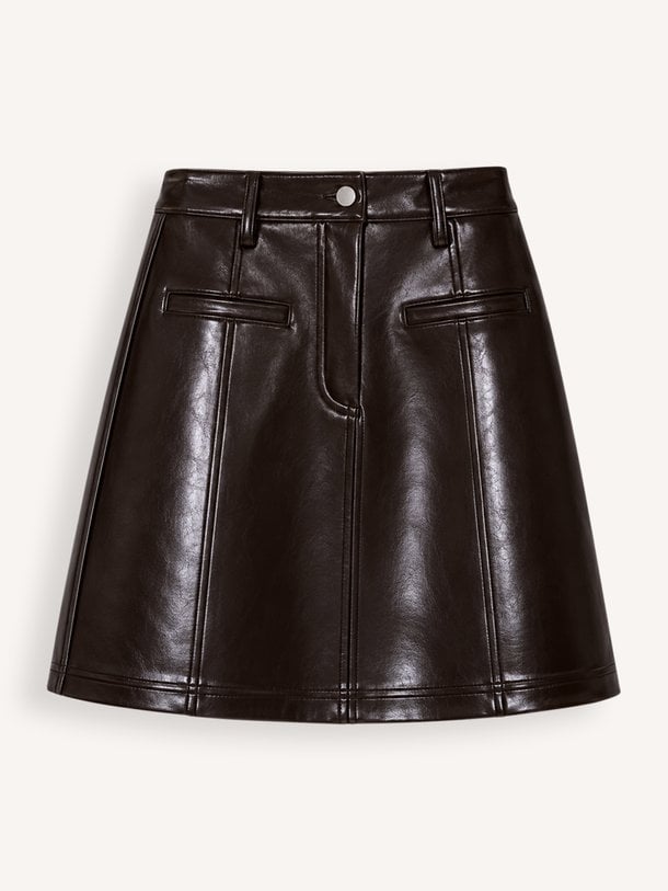 KLIMA Klima, leatherlook rok