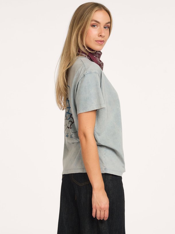 GLOBETROTTER Globetrotter, organic cotton T-shirt met print