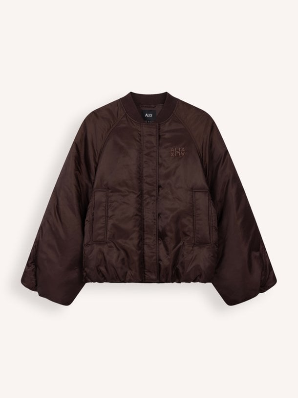 Geweven bomber jack