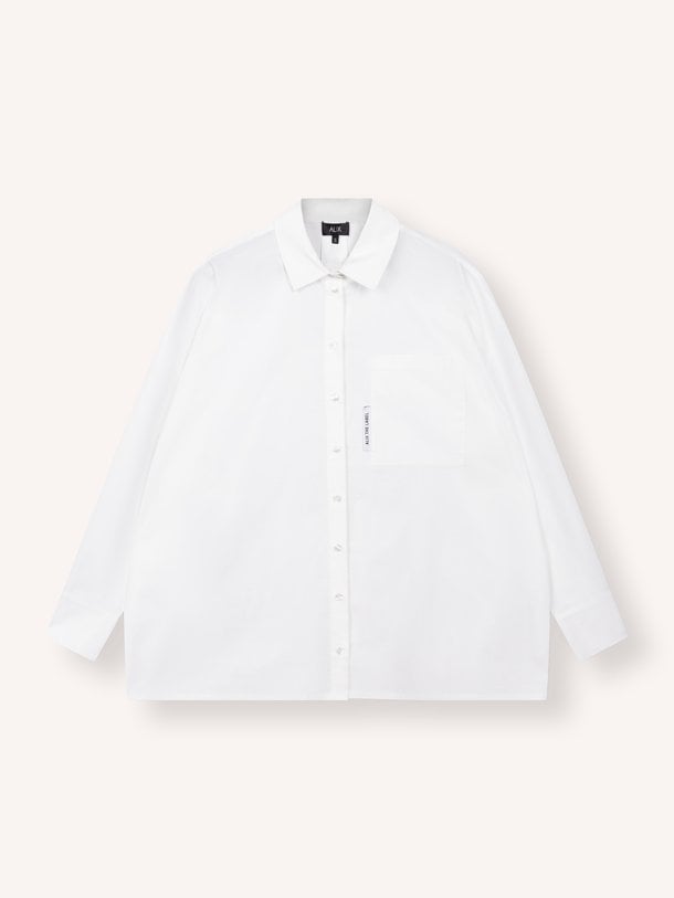 ladies woven oversized blouse Katoenmix oversized blouse