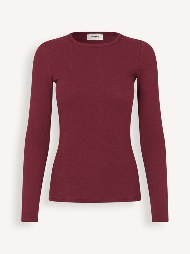 Igormd LS t-shirt Igor, katoenmix rib longsleeve