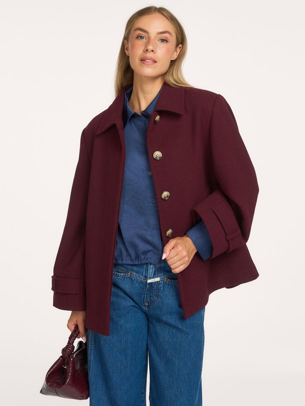 Ofiamd jacket Ofia, wolmix jas
