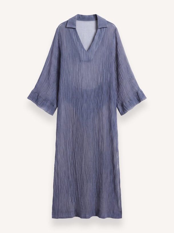 SHEER FULL LENGTH COVER UP Linnen/katoenmix jurk
