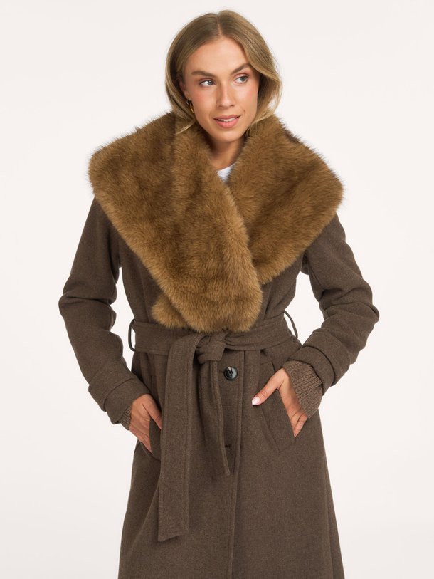 Cedric, fake fur sjaal