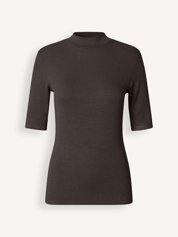 Krown t-shirt Krown, viscosemix rib T-shirt