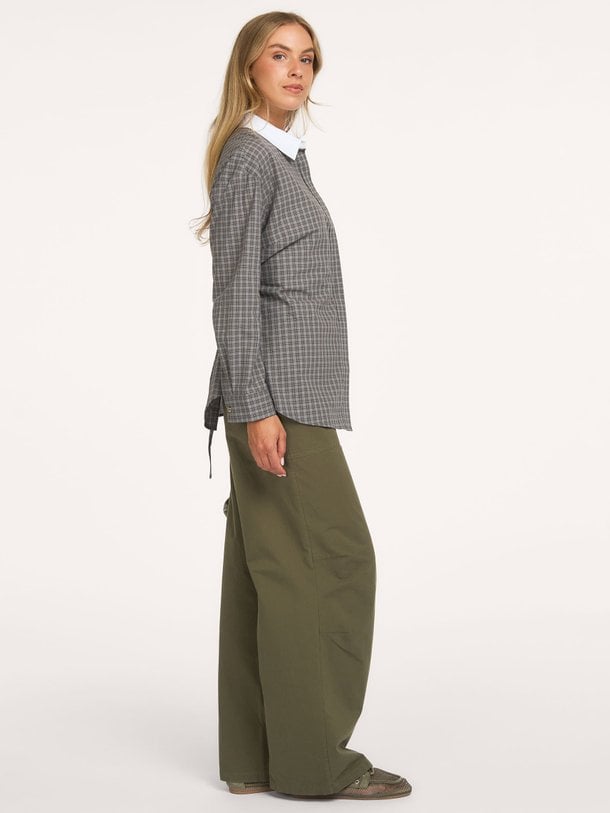 Damaris, katoenen geruite blouse