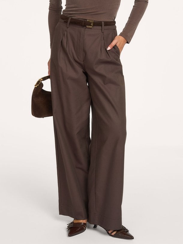 ToreMD pants Tore, viscose/katoenmix broek