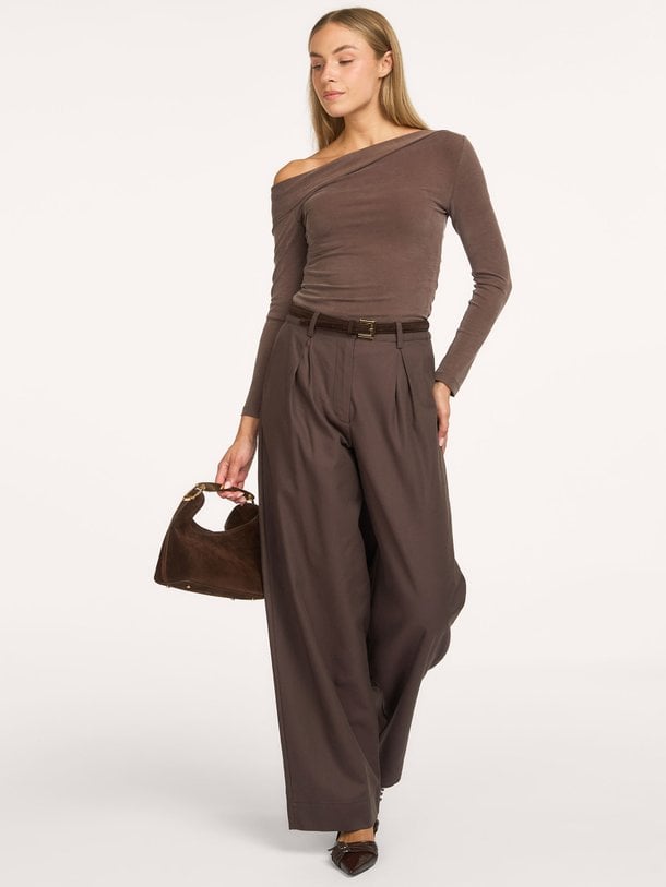ToreMD pants Tore, viscose/katoenmix broek