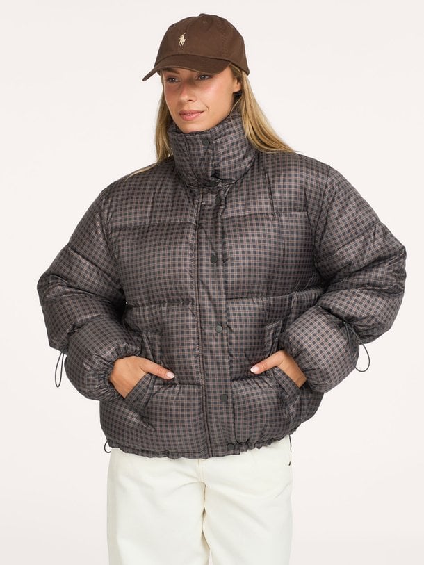 Odinmd print jacket Odin, gewateerd jack met print