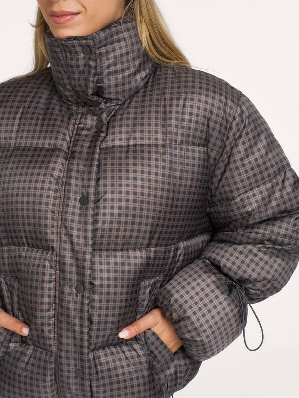Odinmd print jacket Odin, gewateerd jack met print