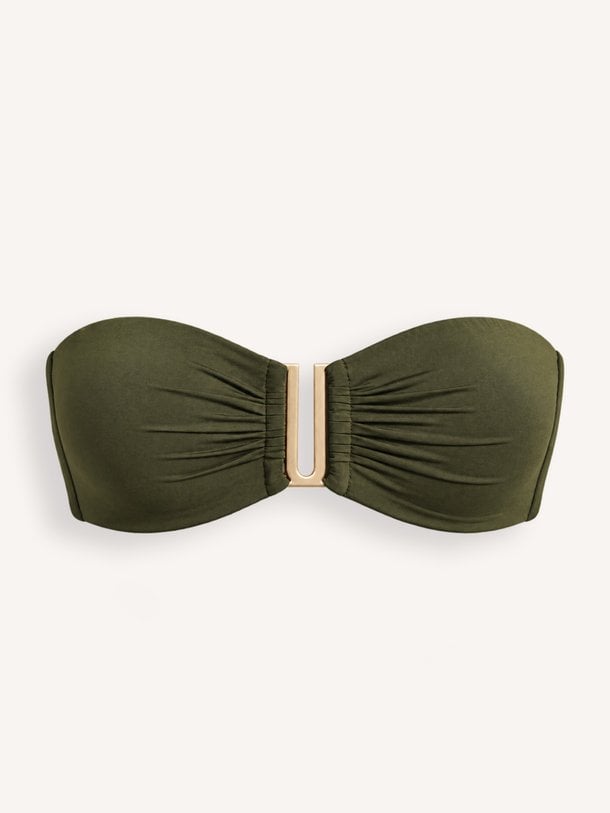 U-TRIM BANDEAU TOP U-Trim, voorgevormde bandeau bikinitop