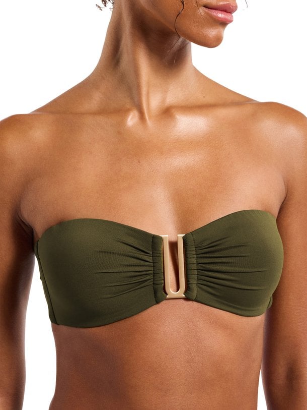 U-TRIM BANDEAU TOP U-Trim, voorgevormde bandeau bikinitop