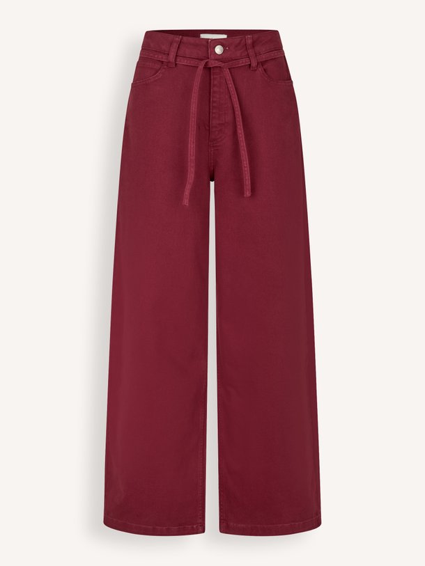 Isoldemd dye pants Isolde, high waist wide leg jeans