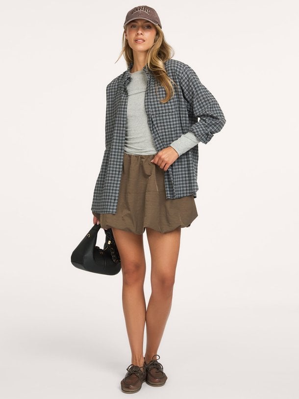 Dorotheamd shirt Dorothea, katoenen geruite blouse