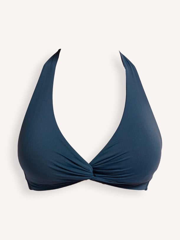 TWIST FRONT TOP Twist Front, halter bikinitop