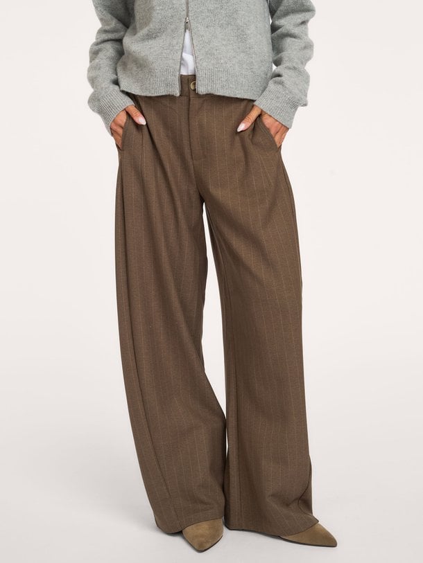 Essiall Pinstripe Pants Essiall, viscosemix pantalon