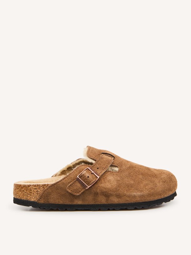 Boston Shearling Suede Leather Unisex Boston, suède instappers