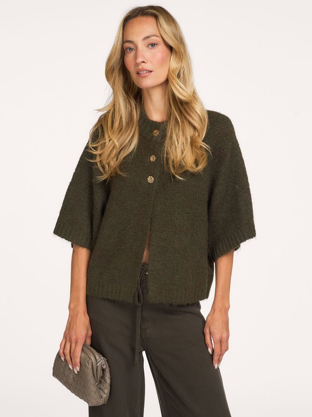 Benuta Fluffy Knit Cardigan Benuta, wolmix vest