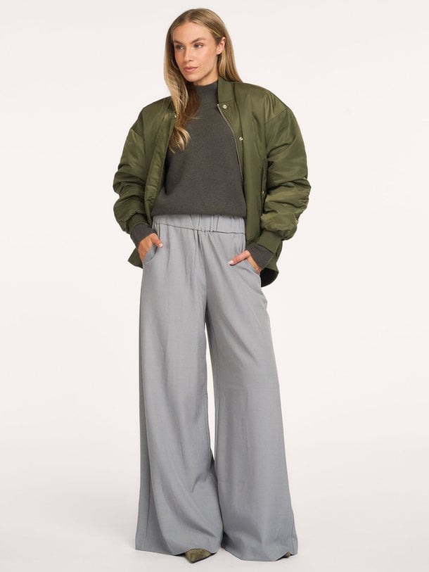 Janel Structure Pants Janel, geweven broek