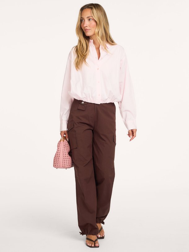 Emmana C Poplin Shirt Emmana, katoenen blouse