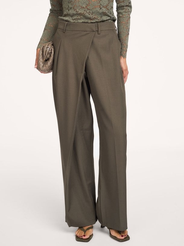 Calina, geweven wrap pantalon