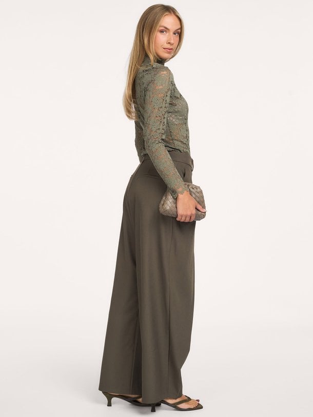 Calina, geweven wrap pantalon