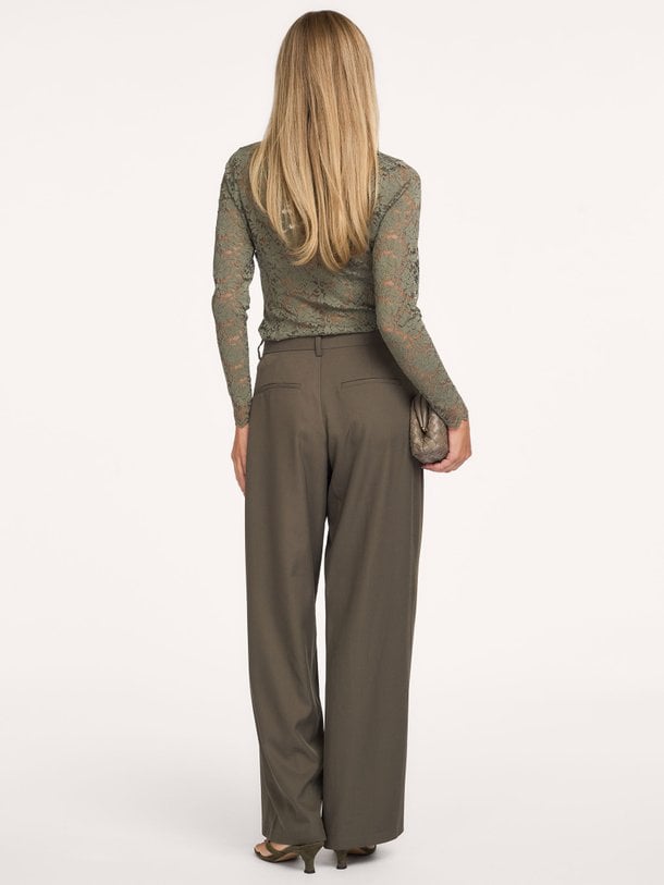 Calina, geweven wrap pantalon