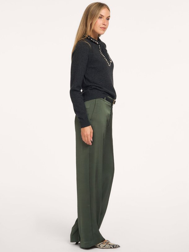 Emmett Heavy Sateen Pants Emmett, geweven satijnen broek