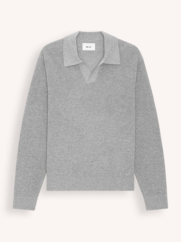 Hope Rib 60060 Hope, organic cotton/cashmeremix polo trui