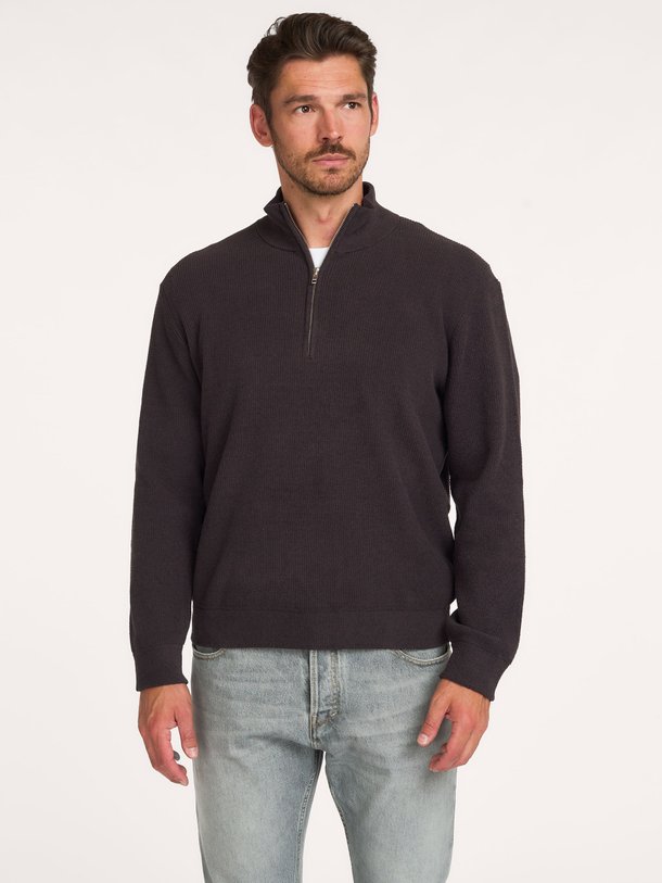 Danny Half Zip 6429 Danny, gebreide trui
