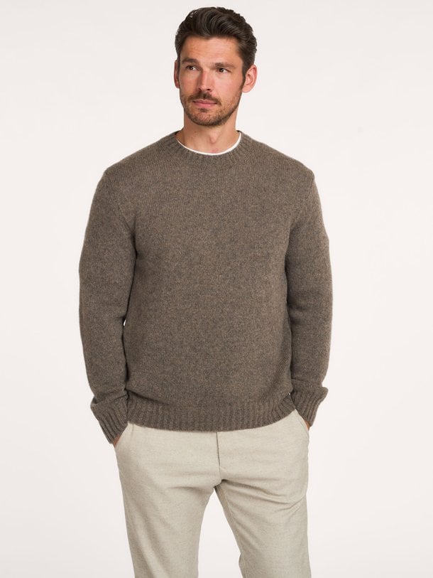 Lee 6598 Lee, merino wolmix gemêleerde trui