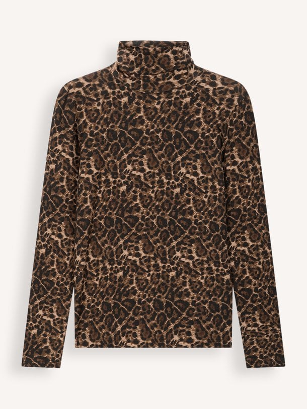 Viscosemix leopard longsleeve