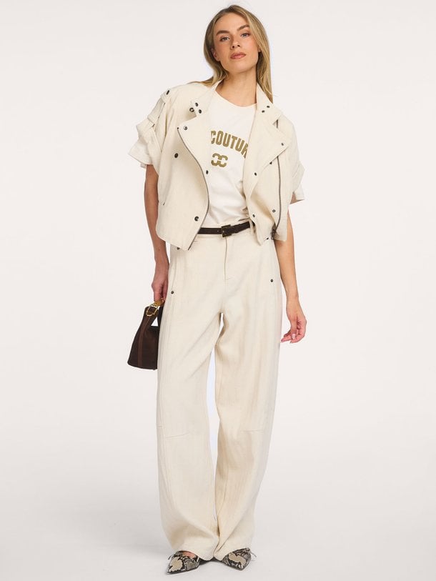 EvelynCC Barrel Pant Evelyn, katoenen broek