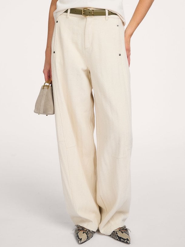 EvelynCC Barrel Pant Evelyn, katoenen broek