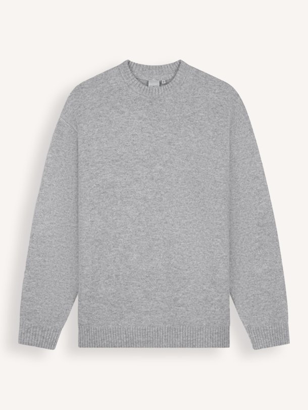 DANU KNITTED CREWNECK WITH ARTWORK Danu, wolmix trui