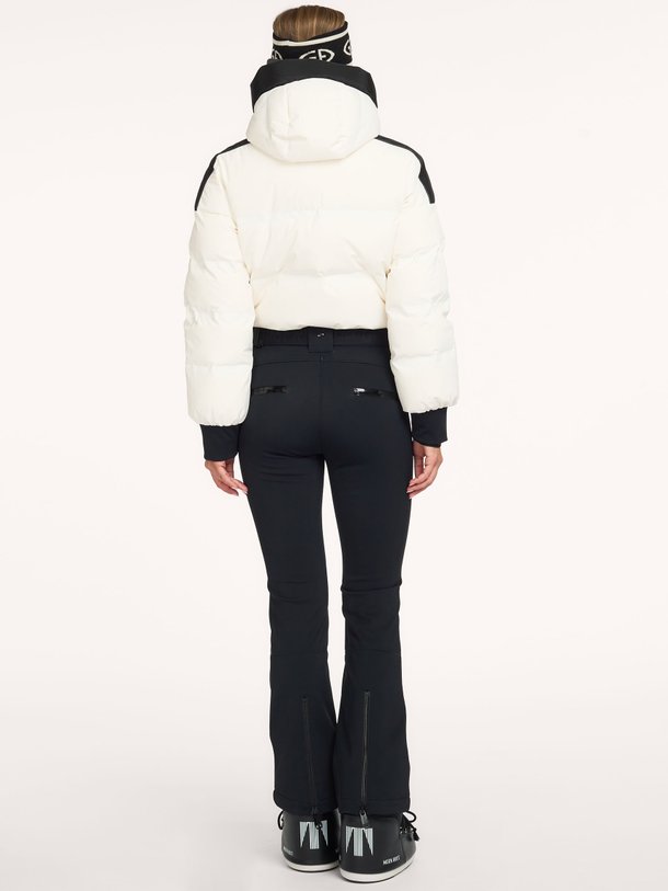 Amee, geweven gewatteerd ski suit