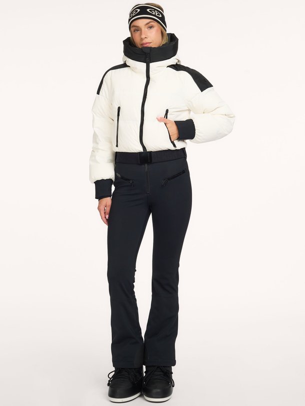 Amee, geweven gewatteerd ski suit