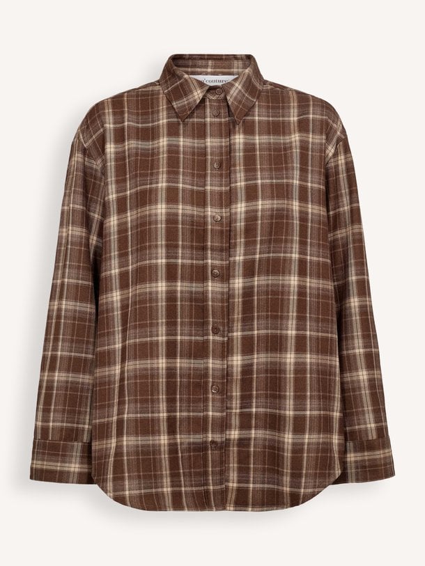 Dagny, viscosemix geruite blouse