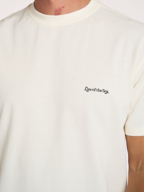 Anchored, katoenmix T-shirt met print
