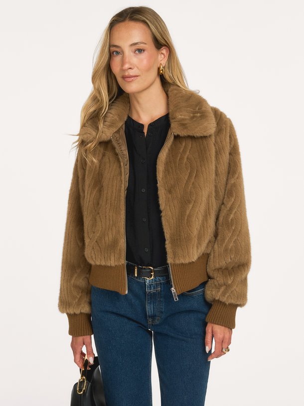 FM-GP-GATTA-N Gatta, fake fur jack