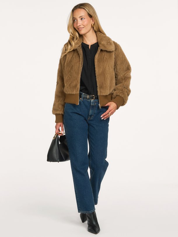 FM-GP-GATTA-N Gatta, fake fur jack