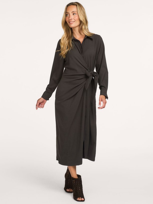 AM-RO-GRAHAM-P Graham, viscosemix jurk