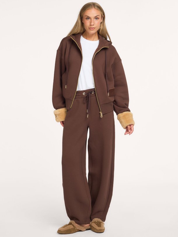 SEIKA hooded full zip cardigan Seika, katoenmix vest