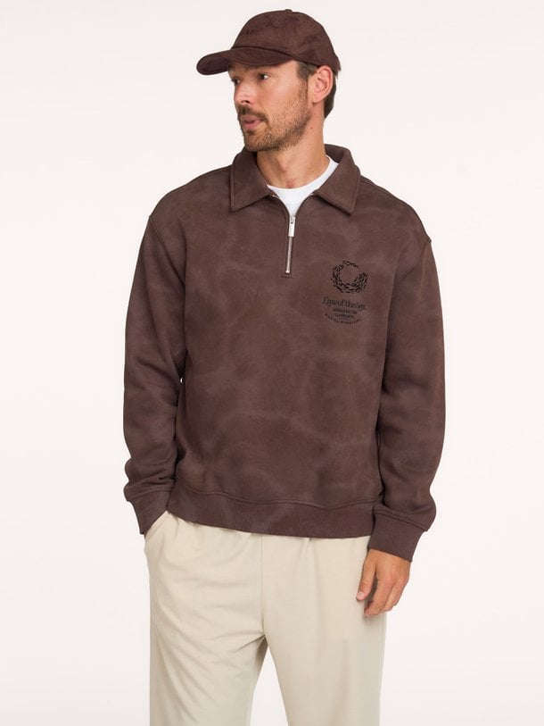 North, katoenmix polo sweater