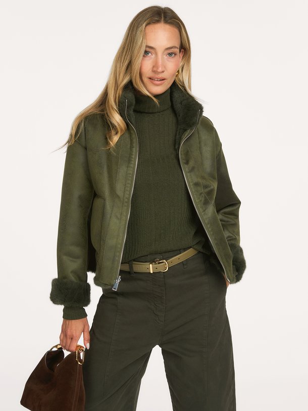 FM-GP-ELVIRE-P Elvire, fake fur reversible jack