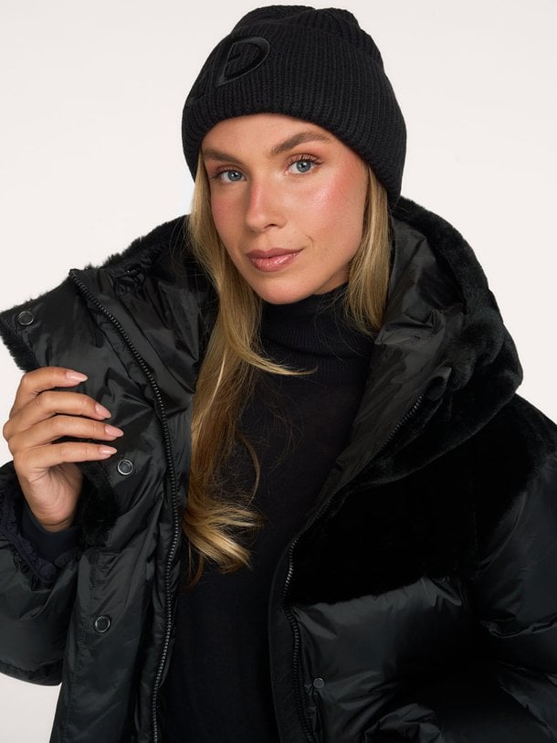 Valerie, wolmix rib beanie