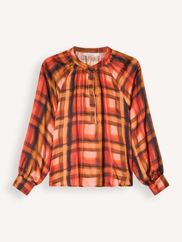FM-TO-EJI-A Eji, viscose top met print